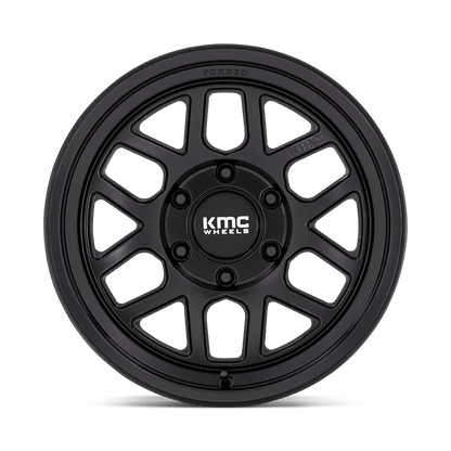 17x8.5 KMC KM446 Mesa Forged Satin Black Wheel 6x5.5 (-10mm)