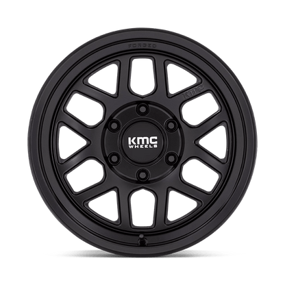 17x8.5 KMC KM446 Mesa Forged Satin Black Wheel 6x135 (0mm)