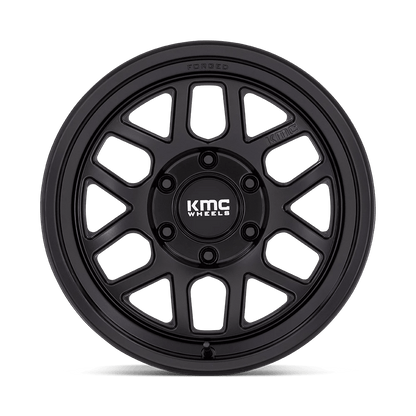 17x8.5 KMC KM446 Mesa Forged Satin Black Wheel 6x135 (0mm)