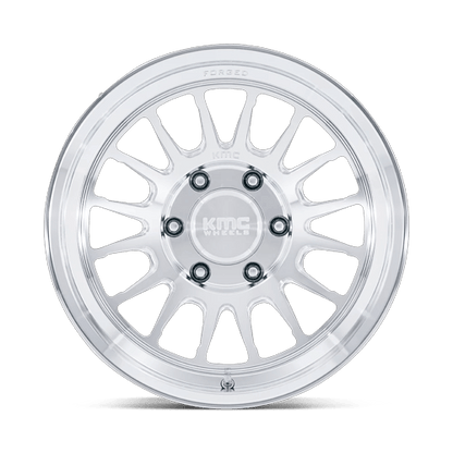 17x8.5 KMC KM447 Impact FORGED Raw Machined Wheel 6x5.5 (-10mm)
