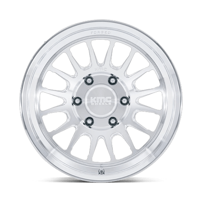 18x9 KMC KM447 Impact FORGED Raw Machined Wheel 6x5.5 (-12mm)