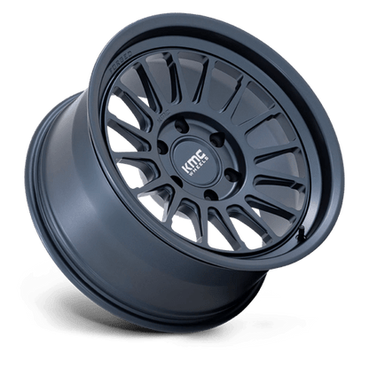 18x9 KMC KM447 Impact Metallic Blue FORGED Wheel 6x5.5 (0mm)
