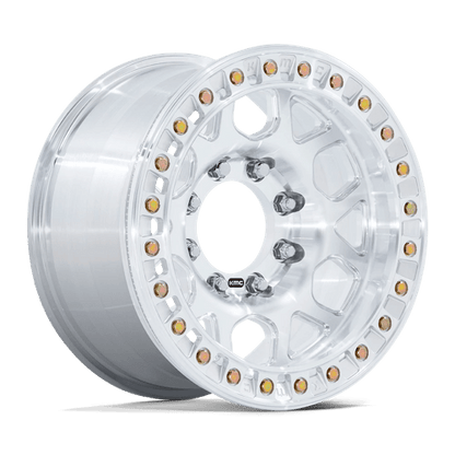 17x9 KMC KM450 Mesa Raw Machined FORGED SLOTTED BEADLOCK Wheel 8x170 (-12mm)