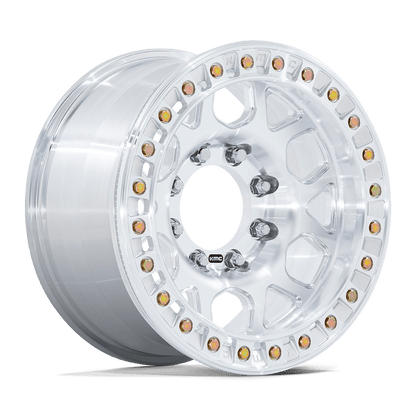 17x9 KMC KM450 Mesa Raw Machined FORGED SLOTTED BEADLOCK Wheel 8x170 (25mm)