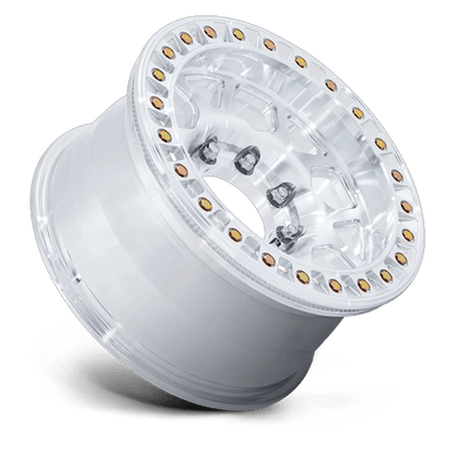 17x9 KMC KM450 Mesa Raw Machined FORGED SLOTTED BEADLOCK Wheel 5x5 (-12mm)