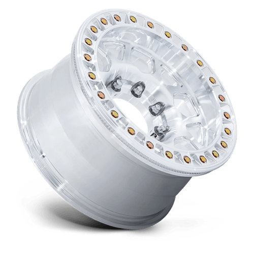 17x9 KMC KM450 Mesa Raw Machined FORGED SLOTTED BEADLOCK Wheel 5x5.5 (25mm)