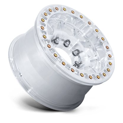 17x9 KMC KM450 Mesa Raw Machined FORGED SLOTTED BEADLOCK Wheel 8x170 (-12mm)