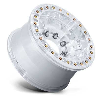 17x9 KMC KM450 Mesa Raw Machined FORGED SLOTTED BEADLOCK Wheel 5x4.5 (0mm)