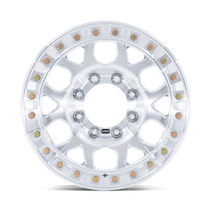 17x9 KMC KM450 Mesa Raw Machined FORGED SLOTTED BEADLOCK Wheel 5x4.5 (25mm)