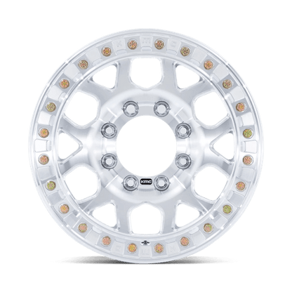 17x9 KMC KM450 Mesa Raw Machined FORGED SLOTTED BEADLOCK Wheel 5x5.5 (0mm)