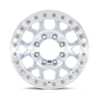 17x9 KMC KM450 Mesa Raw Machined FORGED SLOTTED BEADLOCK Wheel 8x170 (-12mm)