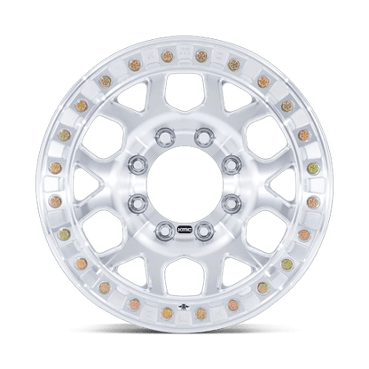 17x9 KMC KM450 Mesa Raw Machined FORGED SLOTTED BEADLOCK Wheel 6x135 (25mm)