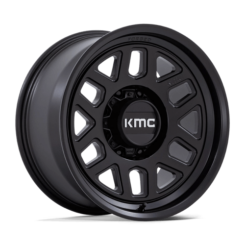 18x9 KMC KM451 Mesa Satin Black FORGED Wheel 8x170 (18mm)