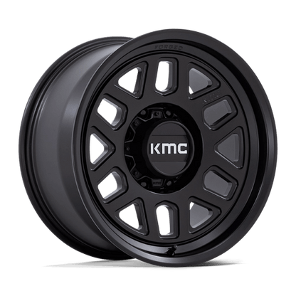 18x9 KMC KM451 Mesa Satin Black FORGED Wheel 8x170 (18mm)