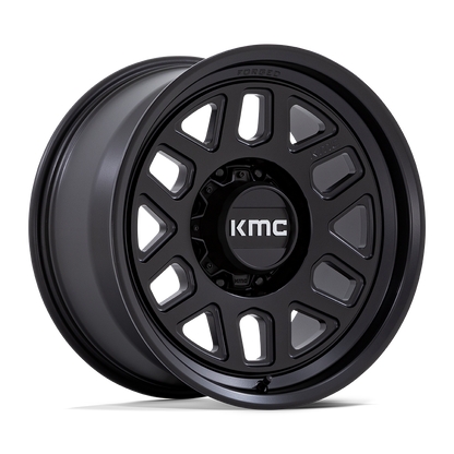 18x9 KMC KM451 Mesa Satin Black FORGED Wheel 8x170 (18mm)