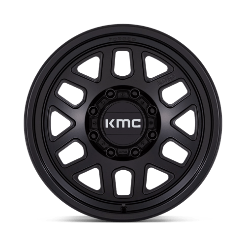 18x9 KMC KM451 Mesa Satin Black FORGED Wheel 8x170 (18mm)