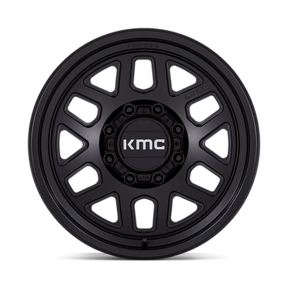18x9 KMC KM451 Mesa Satin Black FORGED Wheel 8x170 (18mm)