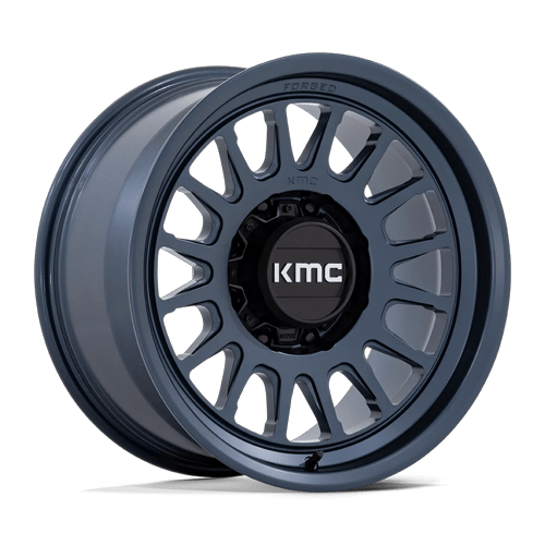 18x9 KMC KM452 Impact Metallic Blue FORGED Wheel 8x180 (0mm)