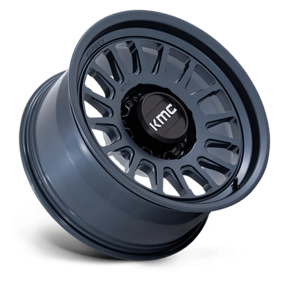 18x9 KMC KM452 Impact Metallic Blue FORGED Wheel 8x6.5 (18mm)