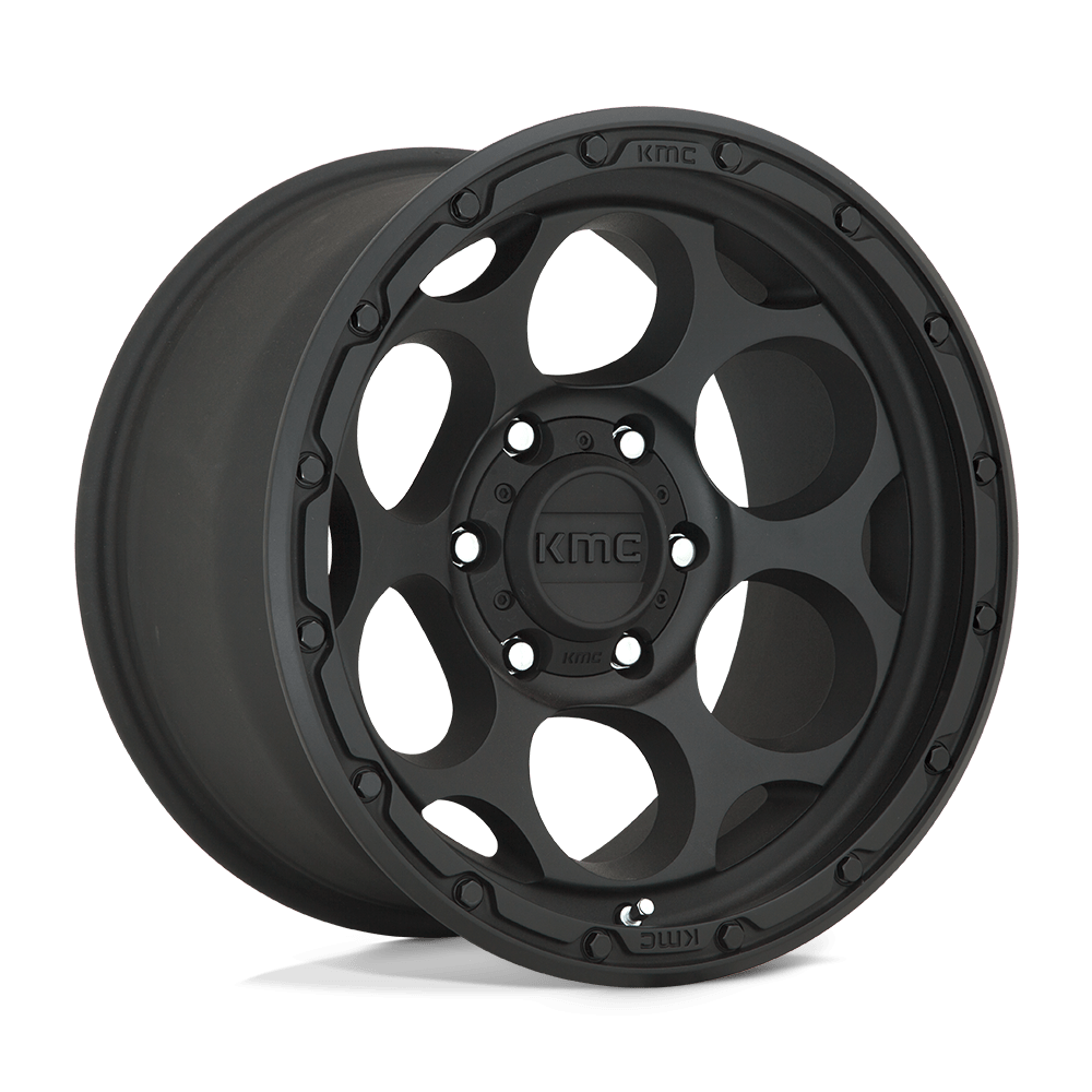 20x9 KMC KM541 DIRTY HARRY Textured Black Wheel 5x5 (0mm)