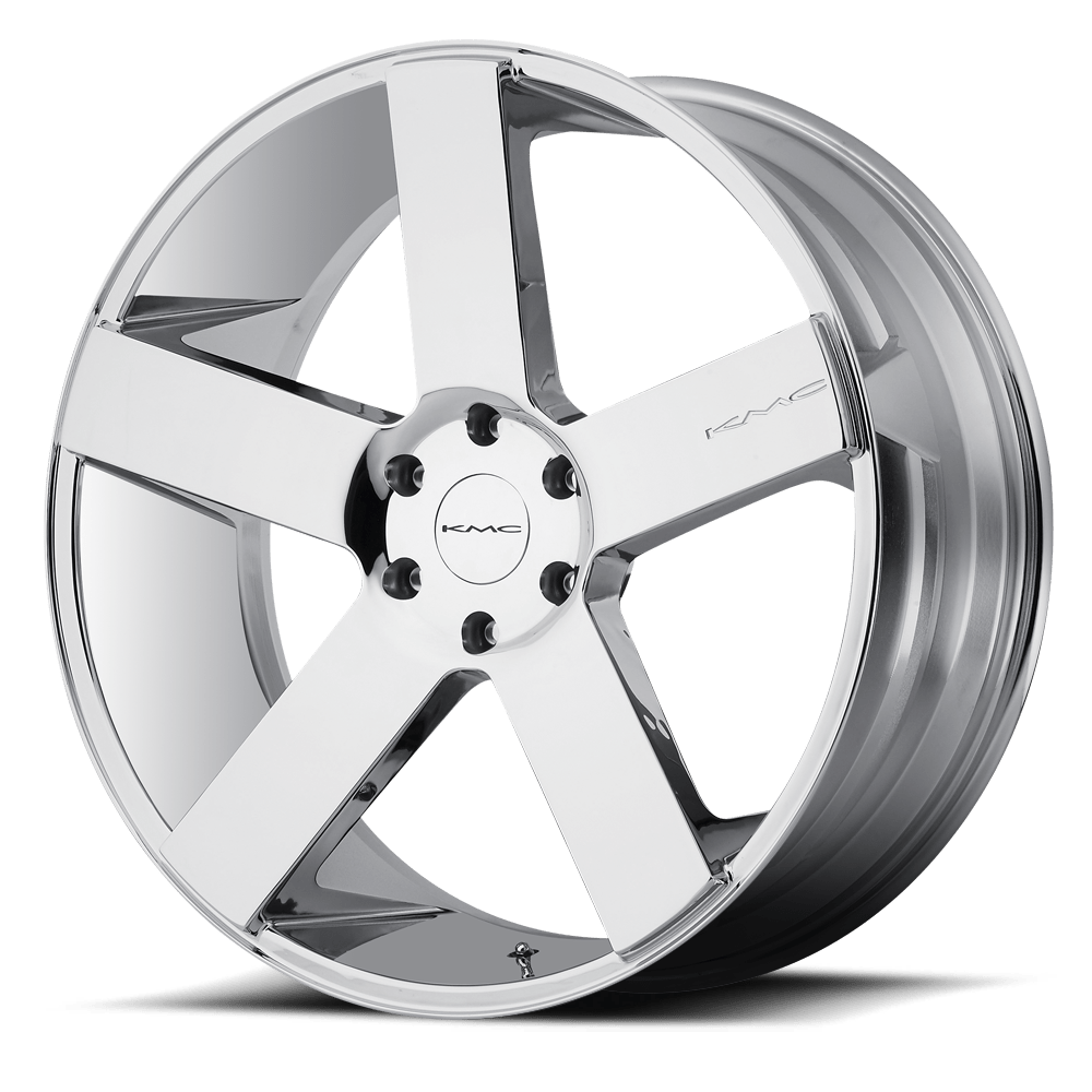 22x9 KMC KM690 MC 5 Chrome Wheel 6x5.5 (30mm)