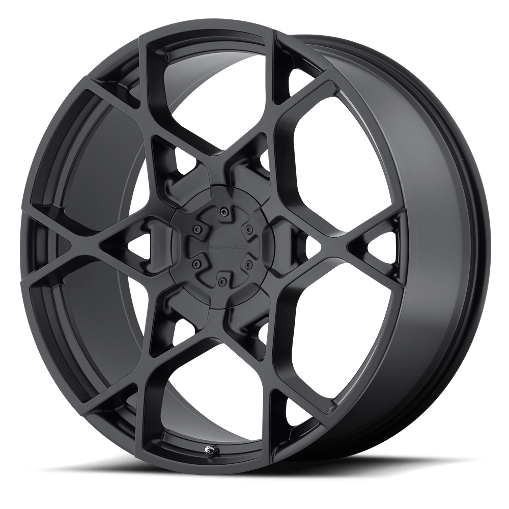 20x8.5 KMC KM695 CROSSHAIR Satin Black Wheel 6x120/6x5.5/6x120/6x5.5 (15mm)