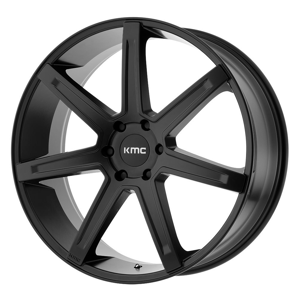 24x9.5 KMC KM700 REVERT Satin Black Wheel 5x5 (38mm)