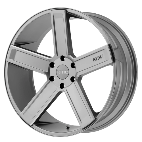 KM702 22X9 BLANK S-GRY MILL 15MM 108-140