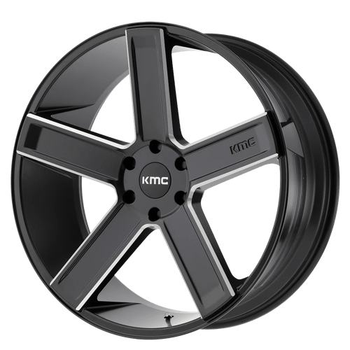 KM702 20X8.5 5X4.5/120 S-BLK MILL 15MM