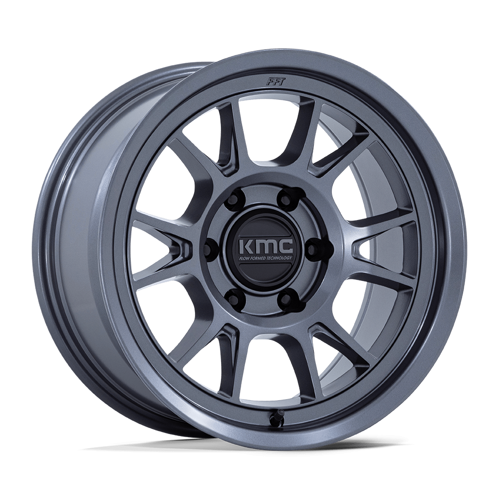 17x8.5 KMC KM729 Range Matte Anthracite Wheel 5x5 (-10mm)