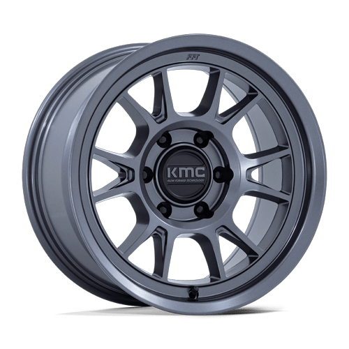17x8.5 KMC KM729 Range Matte Anthracite Wheel 5x5 (0mm)