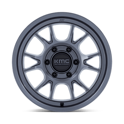 17x8.5 KMC KM729 Range Matte Anthracite Wheel 6x4.5 (-10mm)