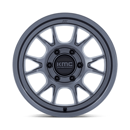 17x8.5 KMC KM729 Range Matte Anthracite Wheel 5x5 (0mm)
