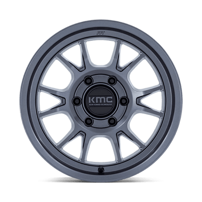 17x8.5 KMC KM729 Range Matte Anthracite Wheel 6x120 (-10mm)
