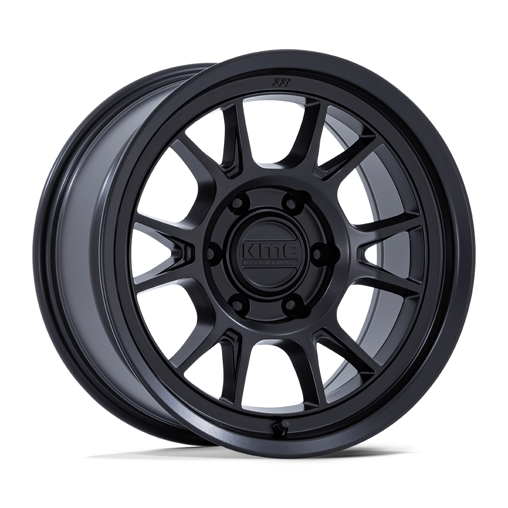 17x8.5 KMC KM729 Range Matte Black Wheel 5x150 (0mm)