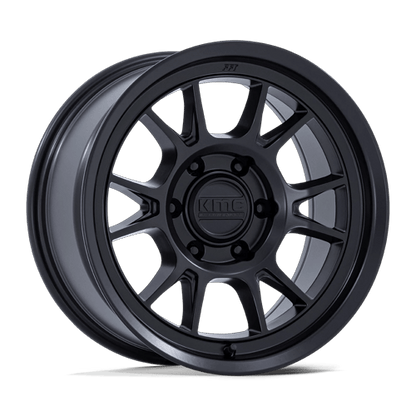 17x8.5 KMC KM729 Range Matte Black Wheel 5x150 (0mm)