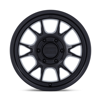 17x8.5 KMC KM729 Range Matte Black Wheel 6x135 (-10mm)