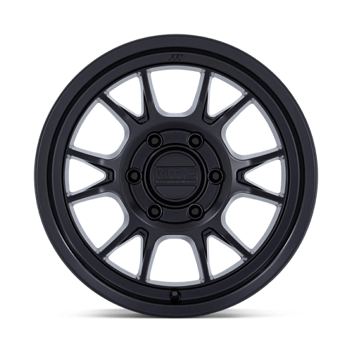 17x8.5 KMC KM729 Range Matte Black Wheel 6x5.5 (0mm)
