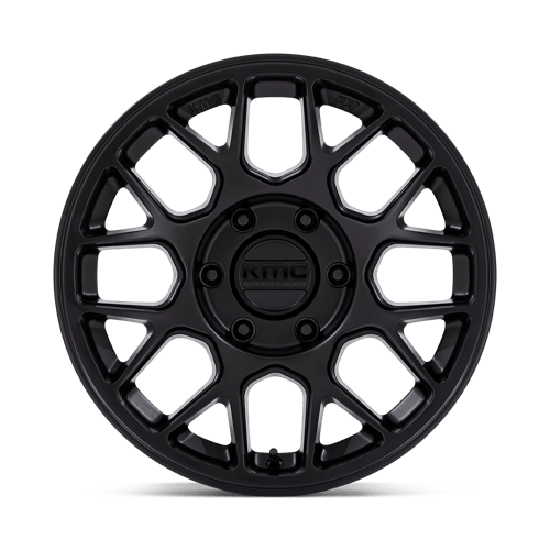 17x8.5 KMC KM730 Hatchet Matte Black Wheel 6x135 (25mm)