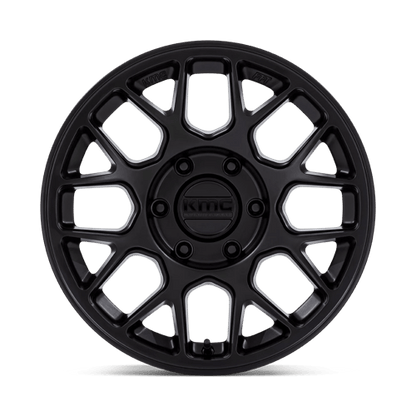 17x8.5 KMC KM730 Hatchet Matte Black Wheel 6x135 (25mm)