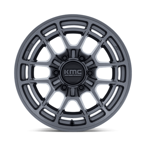 17x8.5 KMC KM732 Archer Glossy Anthracite Wheel 6x5.5 (25mm)