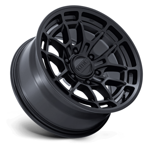 17x8.5 KMC KM732 Archer Matte Black Wheel 6x5.5 (0mm)