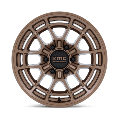 17x8.5 KMC KM732 Archer Matte Bronze Wheel 6x5.5 (0mm)