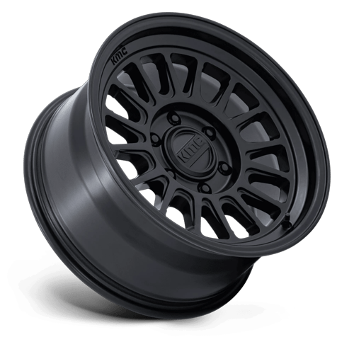 18x9 KMC KM733 Impact FFT Matte Black Wheel 8x170 (0mm)