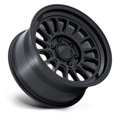 18x9 KMC KM733 Impact FFT Matte Black Wheel 8x170 (0mm)