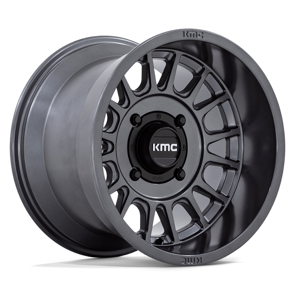 15x10 KMC Powersports KS138 Impact UTV Anthracite Wheel 4x137 (0mm)