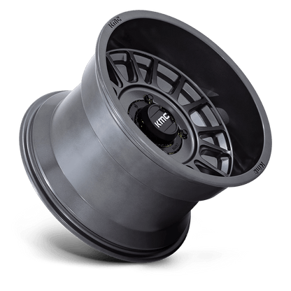 15x10 KMC Powersports KS138 Impact UTV Anthracite Wheel 4x137 (0mm)