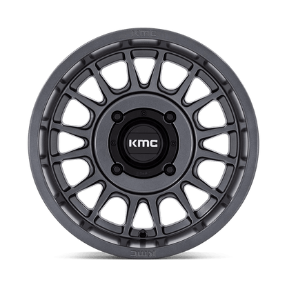 15x10 KMC Powersports KS138 Impact UTV Anthracite Wheel 4x137 (0mm)