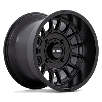 15x10 KMC Powersports KS138 Impact UTV Satin Black Wheel 4x156 (0mm)