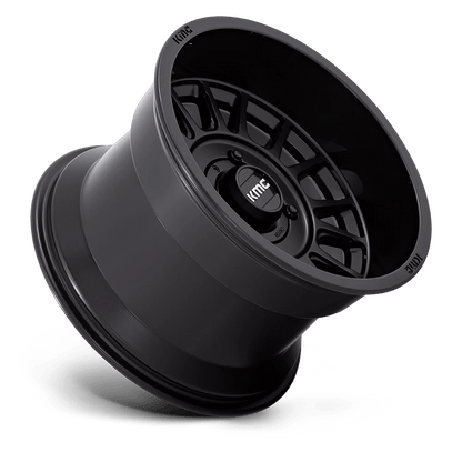 15x10 KMC Powersports KS138 Impact UTV Satin Black Wheel 4x156 (0mm)